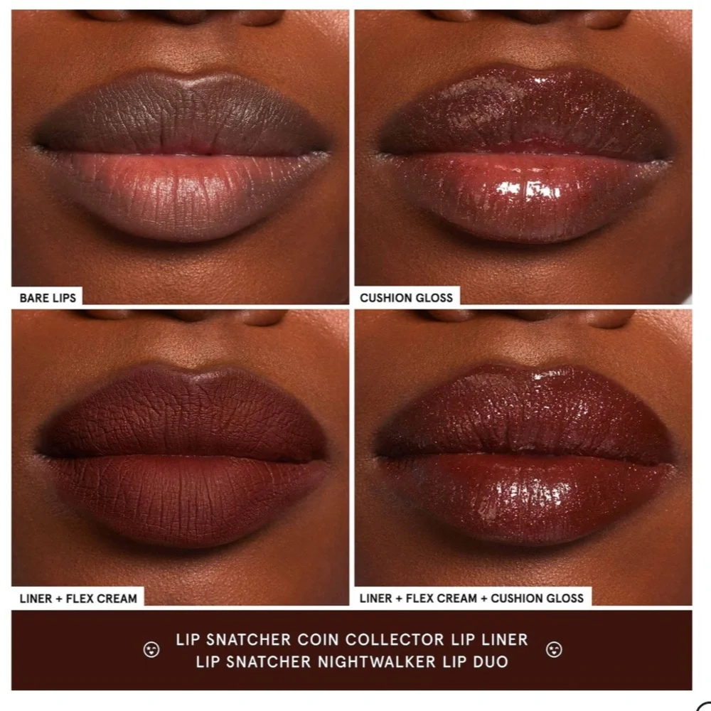 12 pack ONE/SIZE Nightwalker Dual-Ended Lip Gloss Duo Full size New in Box